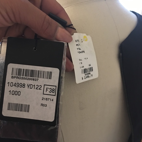 Yves Saint Laurent Vintage black dress - Picture 5 of 5